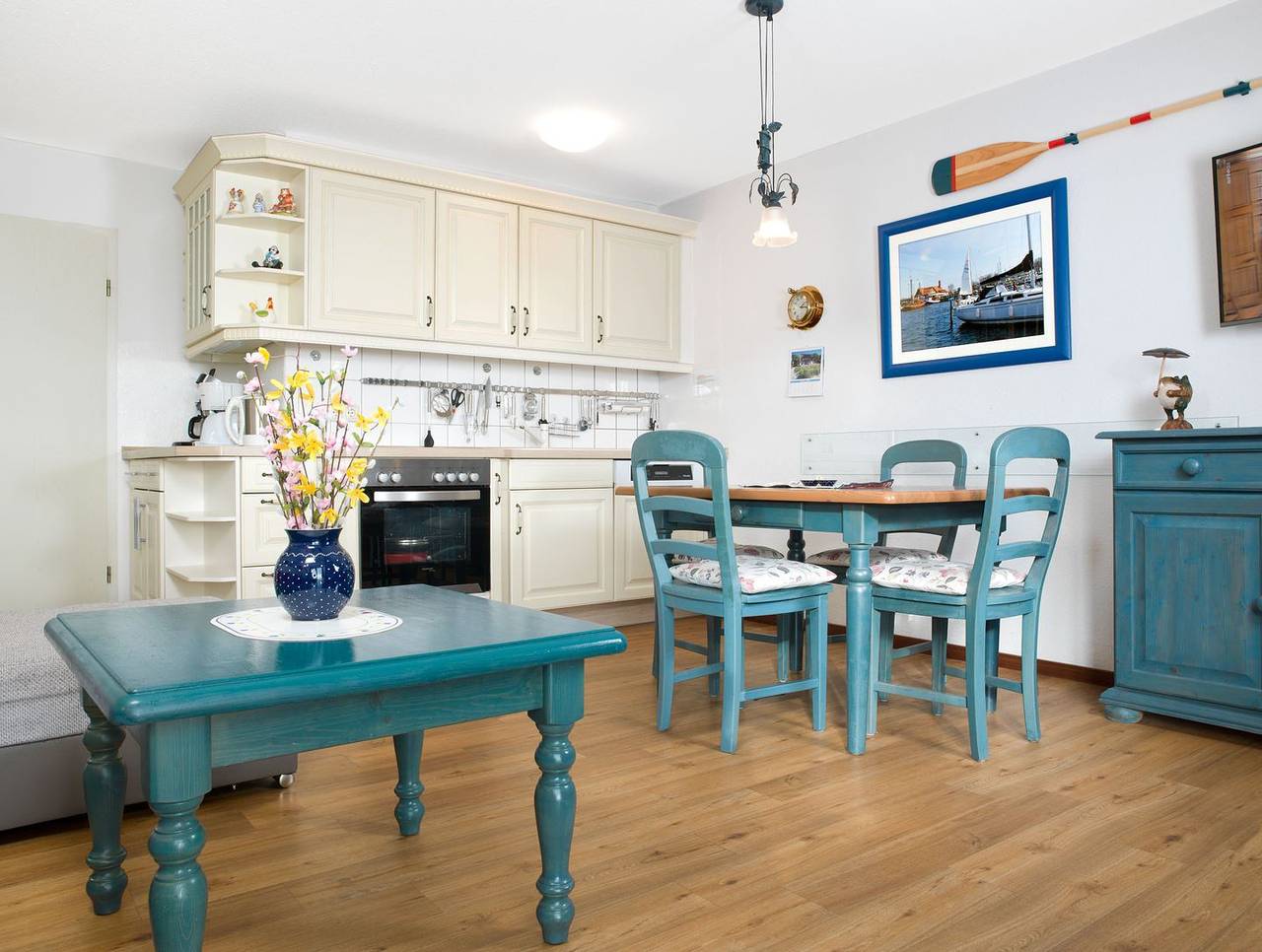 Geheel appartement, Vakantieappartement voor 5 personen met balkon in Kirchdorf (Poel), Nordwestmecklenburg (Wismar en omgeving)