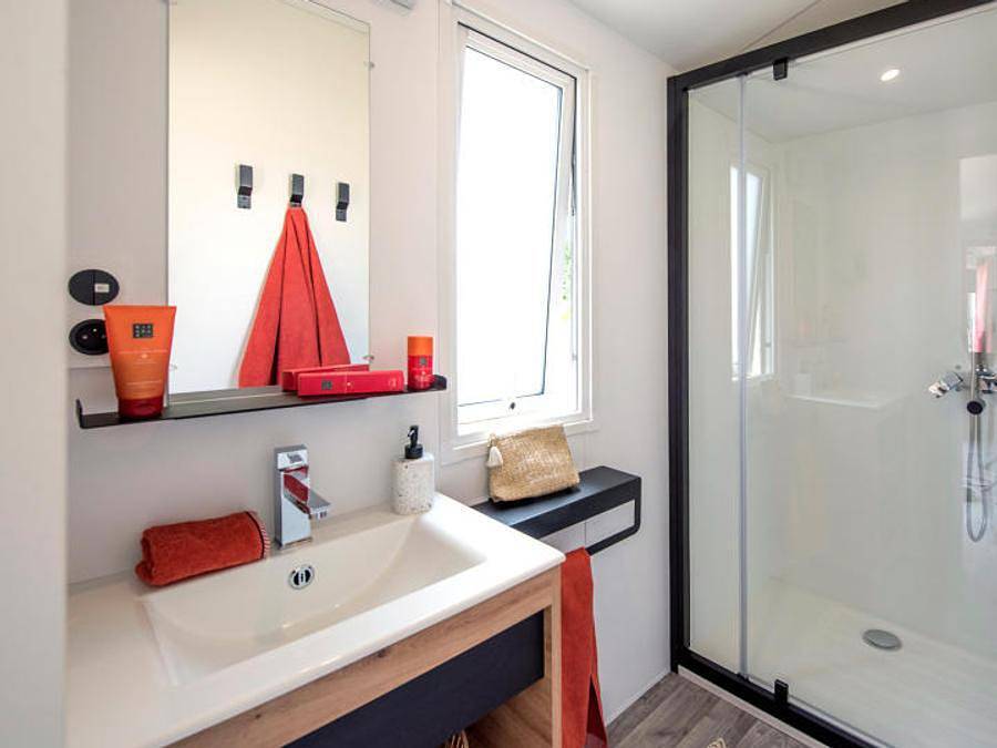 Camping Le Heron - Mobilheim 4 personen - Premium Garden 2 Zi. klimatisiert in Dolus-d'Oléron, Côte de Beauté
