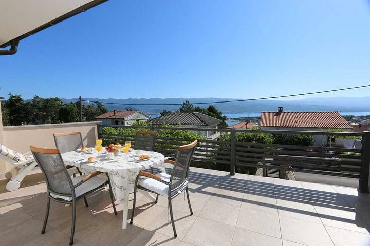Appartement entier, Apartment Skvicalo in Silo (Krk), Krk