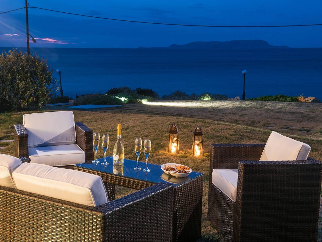 Villa in Kato Gouves am Gouves Strand in Gouves, Iraklio-Heraklion und Umgebung