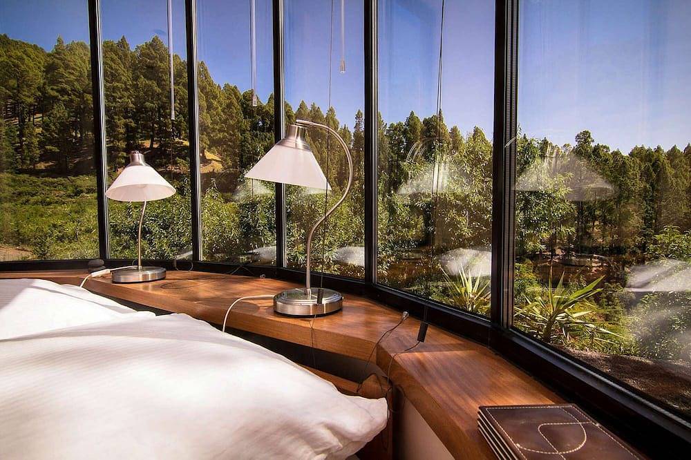 Ferienhaus El Sitio mit Pool- Alleinlage über den Wolken, Meerblick, Sauna,Kamin in Garafía, La Palma Nord