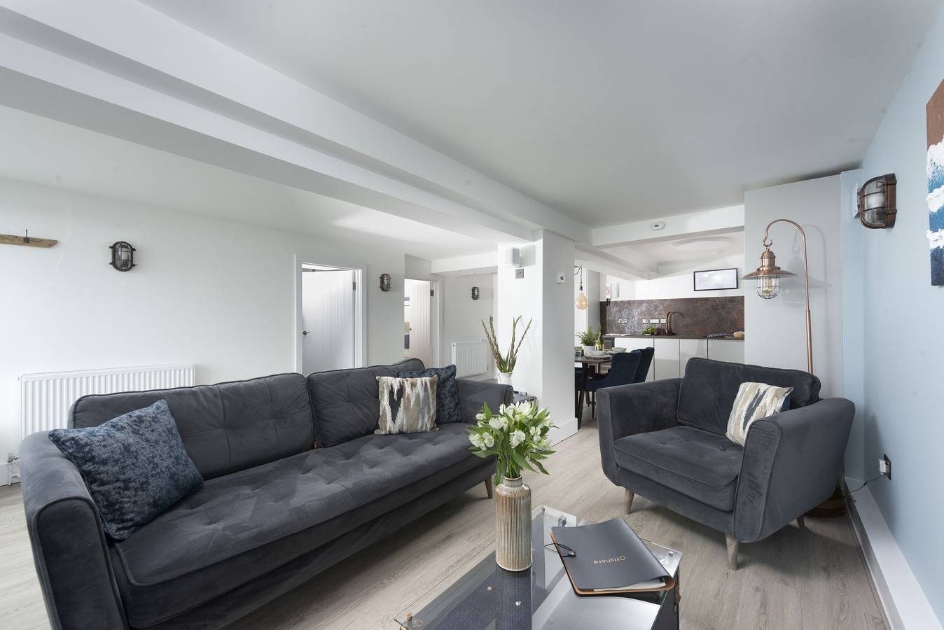 Ganze Wohnung, Ferienwohnung für 4 Personen mit Garten in Carbis Bay, Cornwall