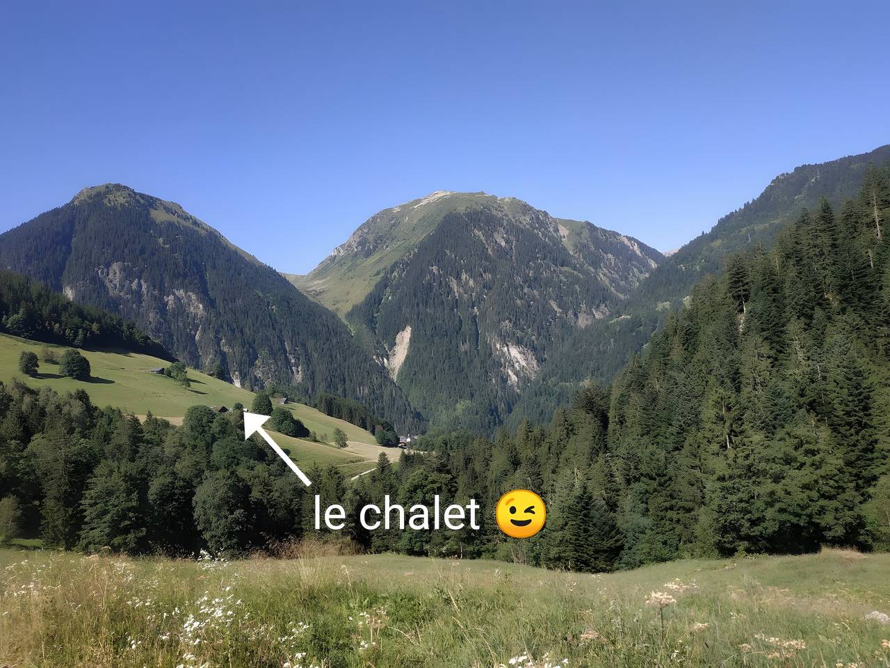 Chambre d’hôtes dans un chalet d’alpage avec vue montagne, terrasse et jardin privés in Beaufort (Rhône-Alpes), Région d'Albertville
