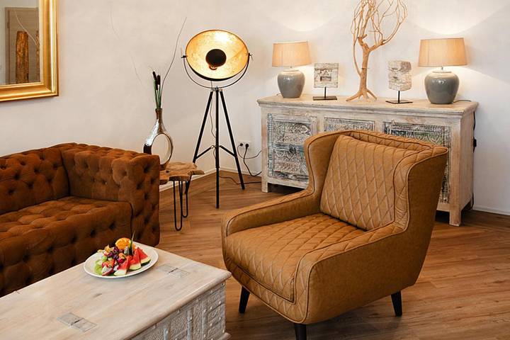 Ferienhaus für 8 Personen, mit Terrasse und Pool sowie Garten und Sauna in Brandenburg - 4