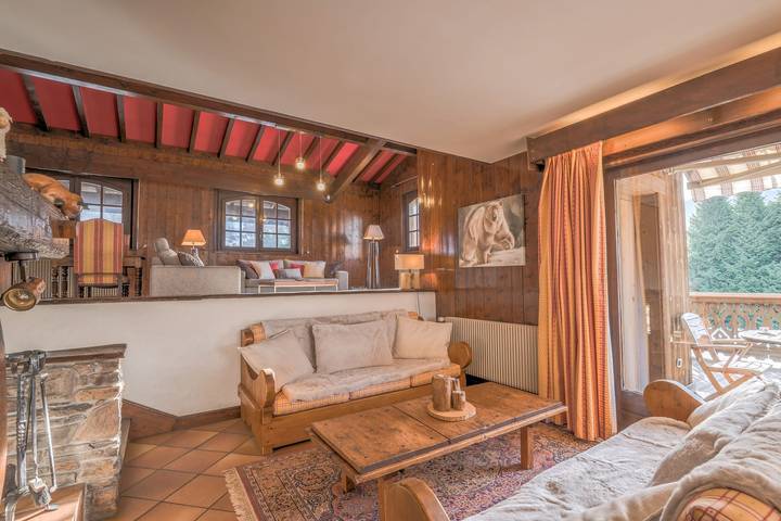 Chalet pour 8 personnes, avec jardin et balcon, adapté aux familles à Megève - 3
