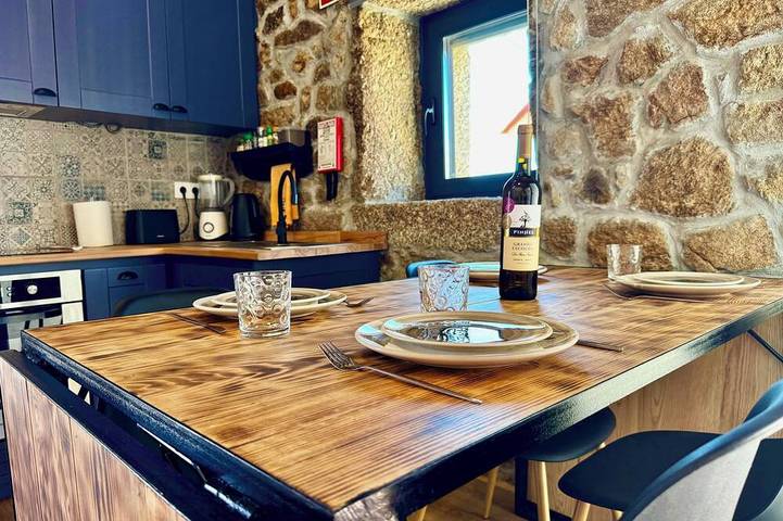 Location de vacances pour 6 personnes, avec terrasse, animaux acceptés dans Pinhel