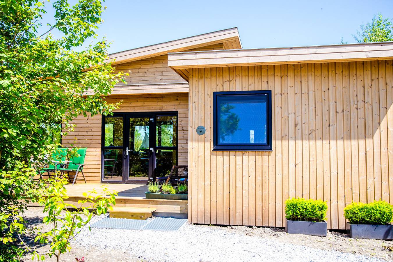 Pean-buiten — Waterlodge Sweltsje in Nationaal Park De Alde Feanen