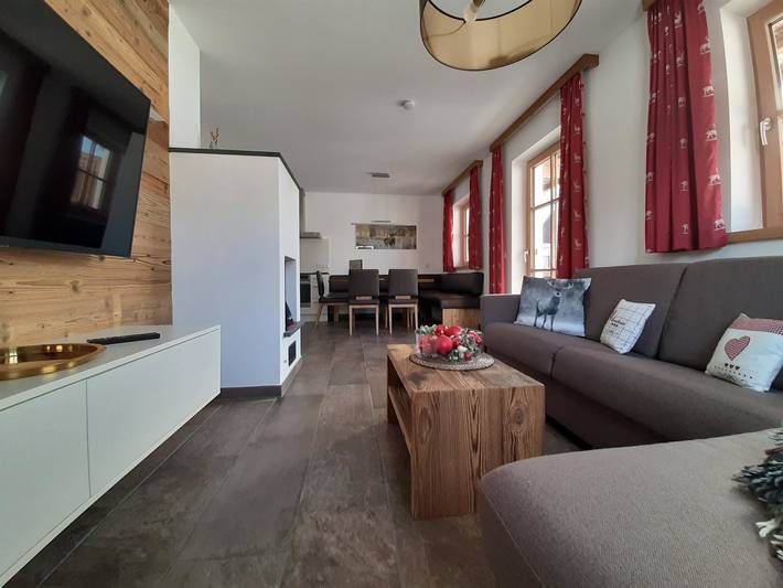 Ganze Ferienwohnung, Luxus Ferienwohnung mit Sauna für bis zu 8 Personen in Hohe Tauern, Hollersbach im Pinzgau
