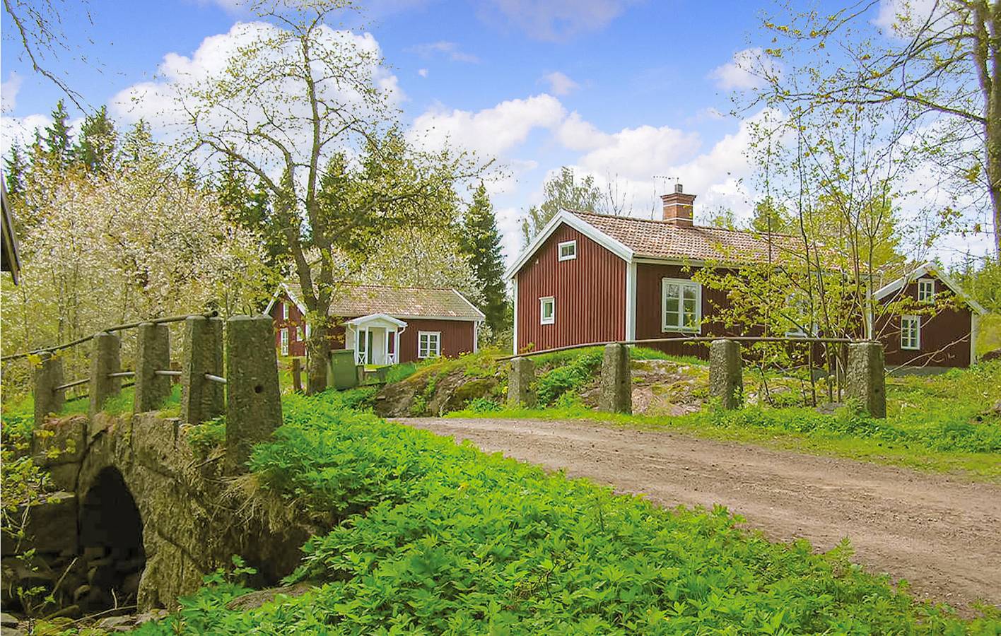 Ferienhaus für 4 Personen mit Terrasse in Vimmerby und Umgebung