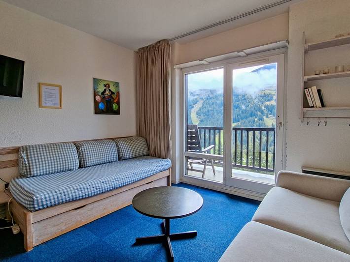 Ganzes Studio, Helles Studio für 4 mit Balkon, Flaine in Flaine, Arâches-la-Frasse
