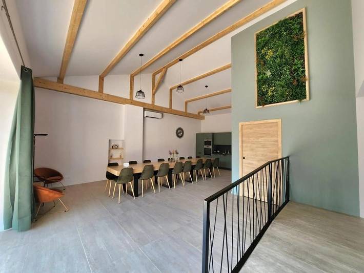 Location de vacances pour 4 personnes, avec piscine et jardin ainsi que jacuzzi et terrasse, animaux acceptés à Savigné - 3