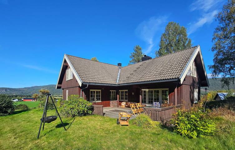 Ferienhaus für 10 Personen mit Ausblick in Kongsberg