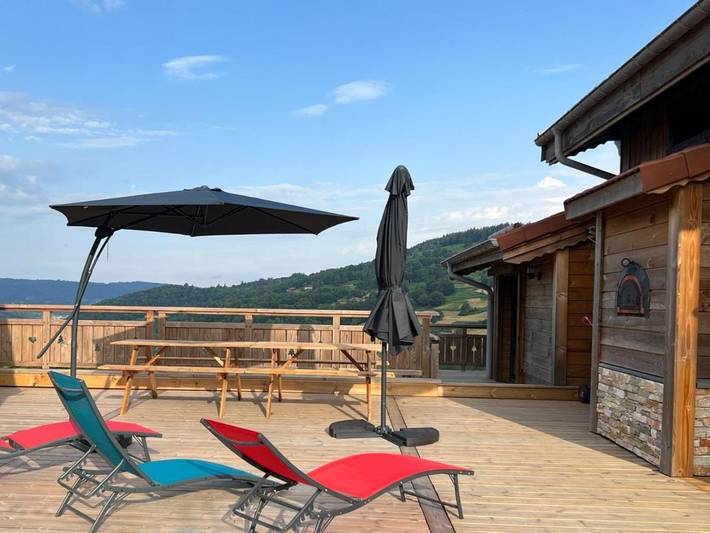 Location de vacances pour 15 personnes, avec jardin et sauna ainsi que piscine et vue, animaux acceptés dans Station de Larcenaire - Bussang - 4