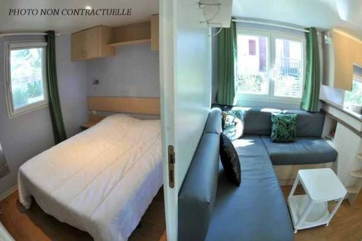 Mobil home pour 4 personnes à Castelnau-de-Guers - 3