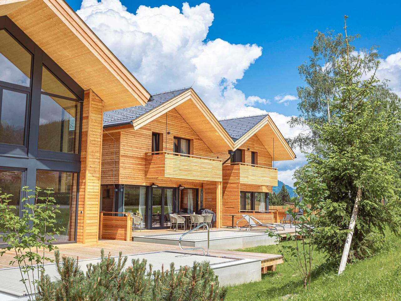 Chalet nahe Kreischberg Skilift mit Spa in St. Georgen ob Murau, Sankt Georgen am Kreischberg
