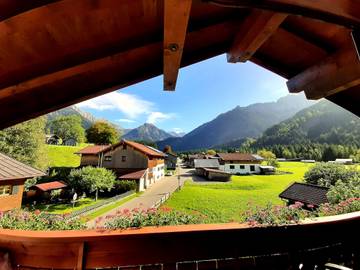 Ferienwohnung für 3 Personen, mit Balkon in Hinterstein