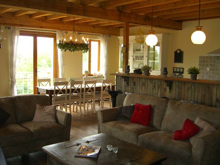 Gîte pour 10 personnes, avec piscine à Chaumard - 3