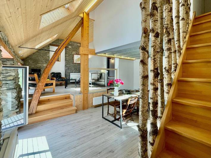 Location de vacances pour 5 personnes, avec vue à Saint-Mamet