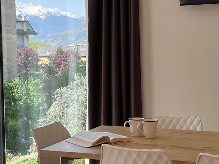 Gîte pour 2 personnes, avec balcon et vue à Tirano - 4