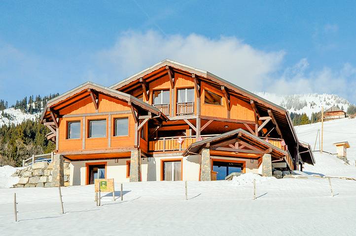 Maison de vacances pour 13 personnes, avec vue ainsi que terrasse et sauna dans Les Portes du Soleil