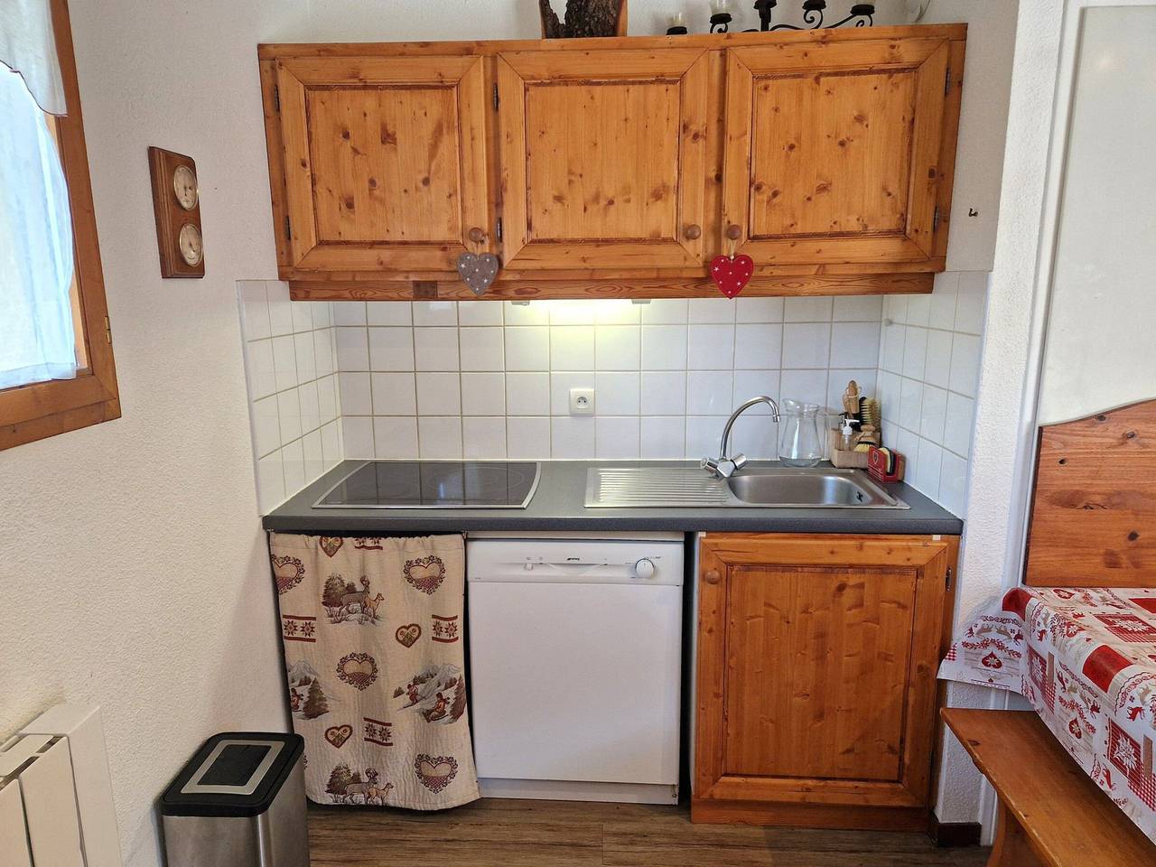 Ganze Wohnung, Gemütliche Wohnung 4/6 Pers Valfréjus, nahe Pisten und Zentrum in Valfréjus, Modane