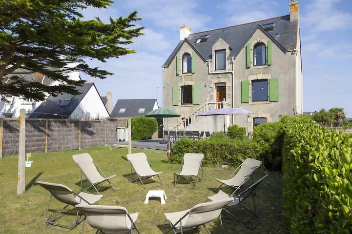 Maison de vacances pour 15 personnes, avec terrasse et jardin à Penmarch