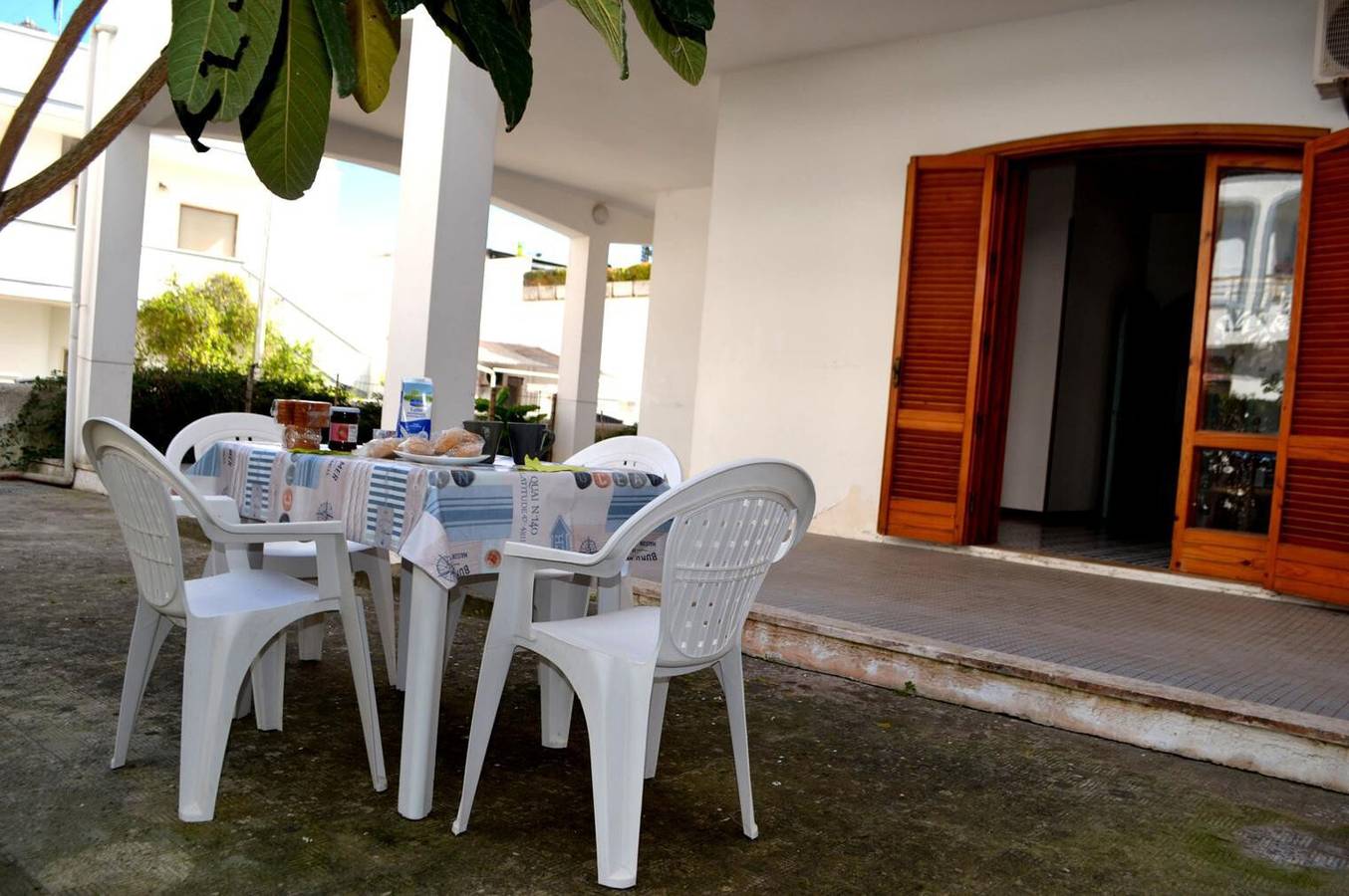 Ganze Wohnung, Ferienwohnung 'Casa Nami Al Piano Terra A S Foca' mit privatem Garten in Melendugno, Lecce Provinz