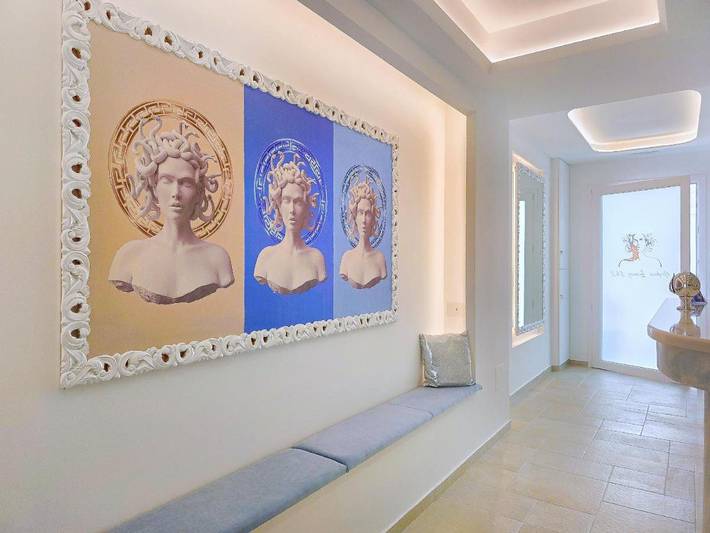 B&b per 2 persone, con panorama e terrazza nonché giardino a Taviano