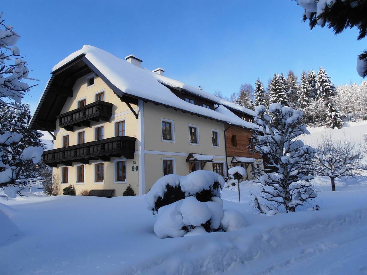 Doppelzimmer mit Dusche, Wc in Mariapfarr, Lungau