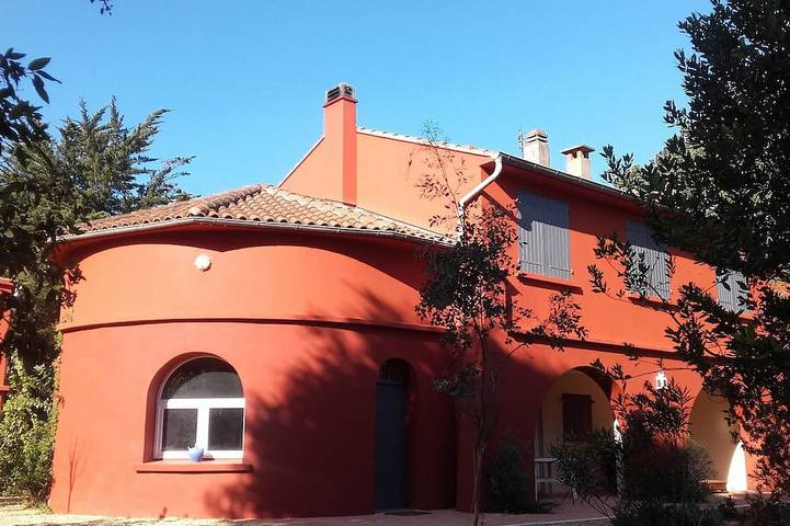 Villa pour 16 personnes, avec terrasse et jardin, animaux acceptés à Six-Fours-les-Plages