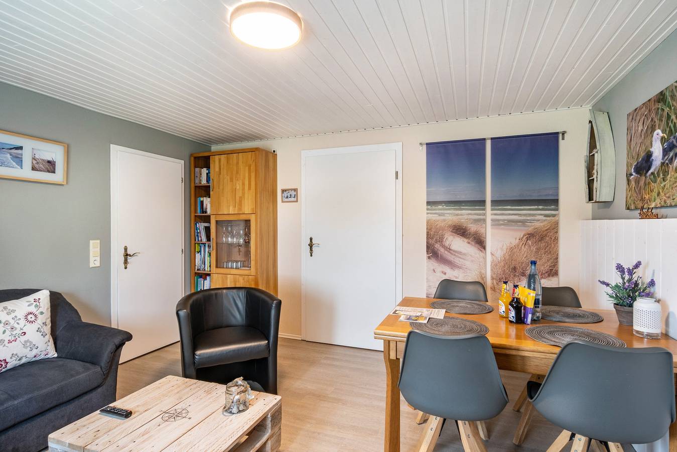 Ganze Wohnung, Apartment 'Möwennest' mit privater Terrasse, Gemeinschaftsgarten und Wlan in Friederikensiel, Wangerland