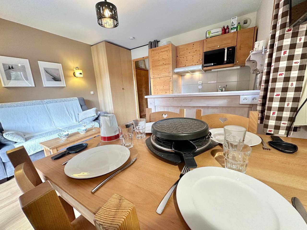 Apartamento entero, T2 en Vars para 5 pers, acceso a pistas in Vars, Briançon region