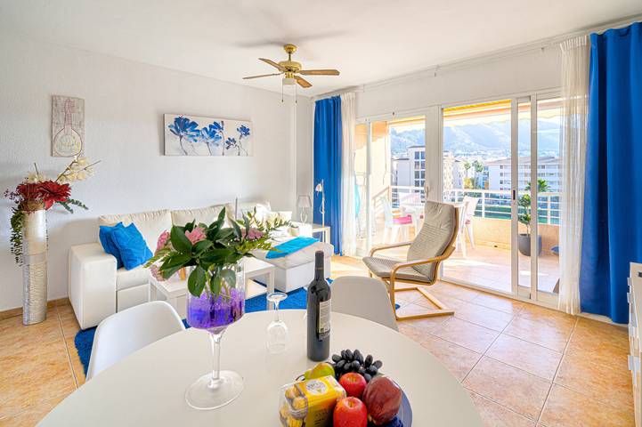 Apartamento entero, Apartamento "Alborada Golf 1 3d Spaniahome" con vistas a la montaña, piscina compartida y Wi-Fi in L'Albir, Alfàs del Pi