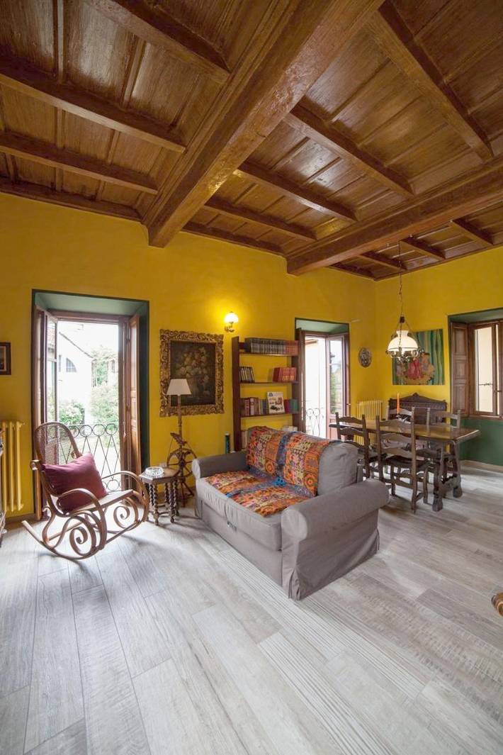 Ferienwohnung für 4 Personen, mit Balkon und Terrasse sowie Ausblick