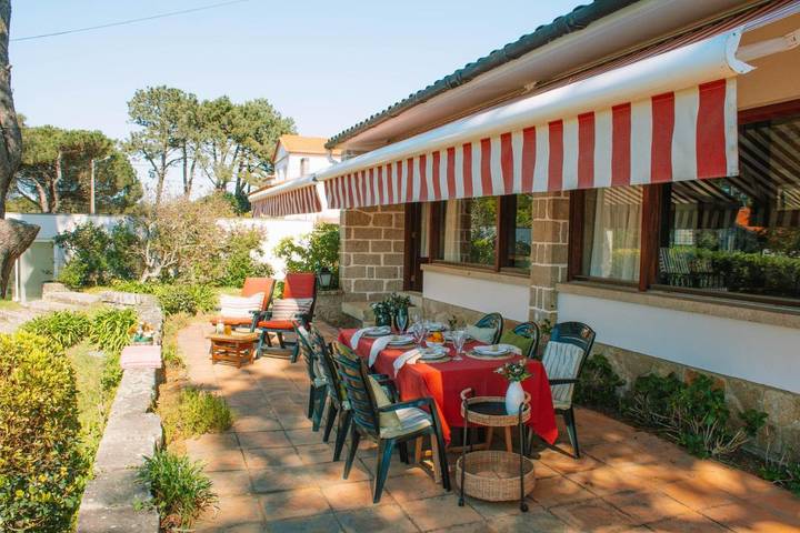 Location de vacances pour 18 personnes, avec jardin et vue à Moledo - 4