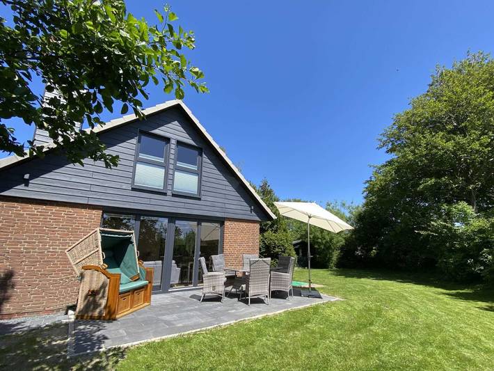 Ferienhaus für 5 Personen, mit Terrasse und Garten sowie Sauna in Friedrichskoog