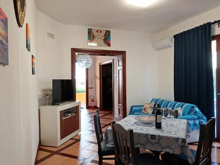 Appartement de vacances pour 4 personnes, avec jardin