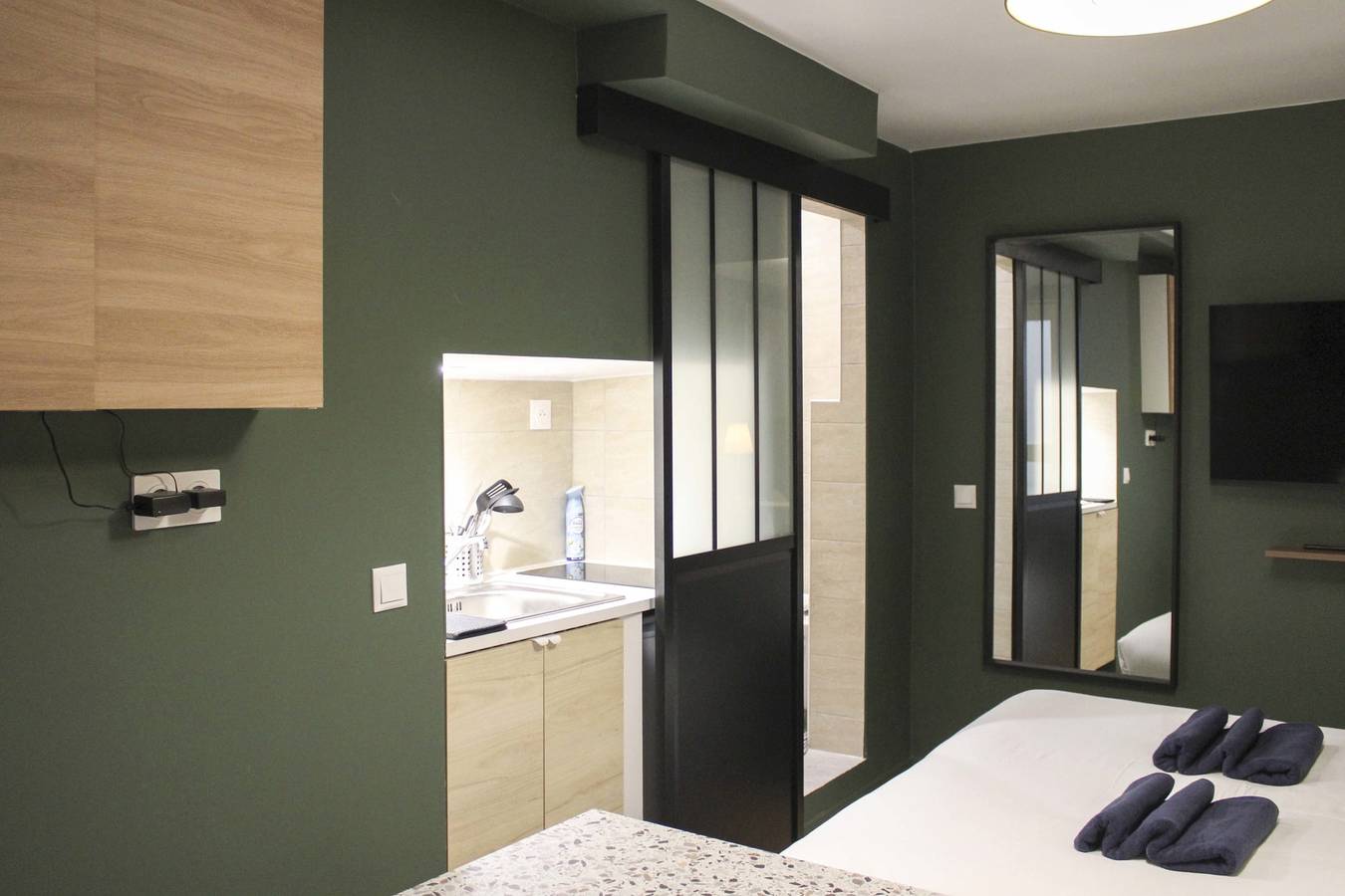 Ganzes Studio, Studio 2 steps from the Musée Grévin in Paris, Ile de France