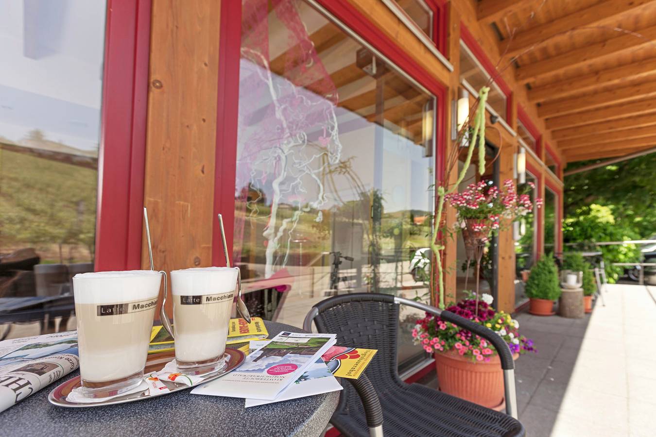 Haus Rebland Urlaubsglück-Hotel - Doppelzimmer Classic mit Dusche/Badewanne und Wc in Baden-Baden, Nordschwarzwald