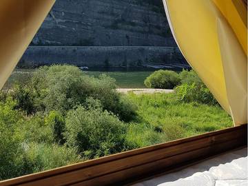 Camping pour 2 Personnes dans Sampzon, Ardèche, Photo 1