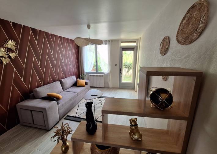Gîte pour 4 personnes, avec jardin