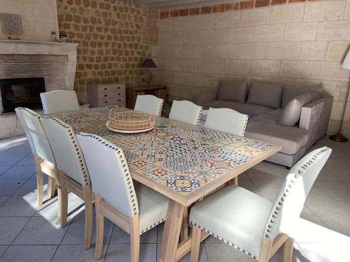 Location de vacances pour 12 personnes, avec Terrasse et Jardin à Saint-Pierre-du-Palais