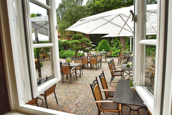 Hotel für 2 Personen, mit Terrasse und Garten sowie Seeblick und Ausblick im Oldenburger Münsterland - 2