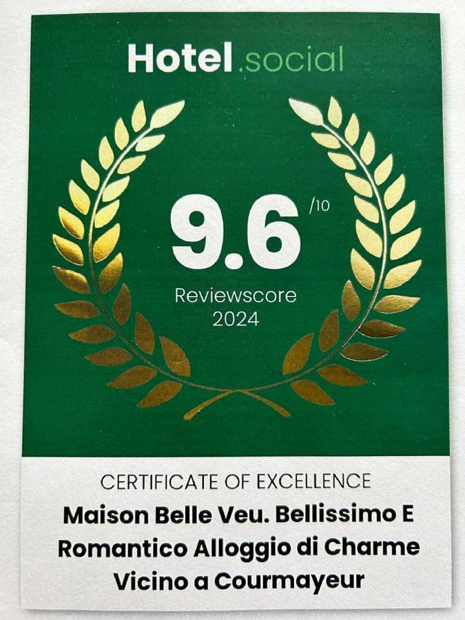 Appartement entier, Maison Belle Vue Monte Bianco vicino a Courmayeur in La Salle, Comune di La Salle