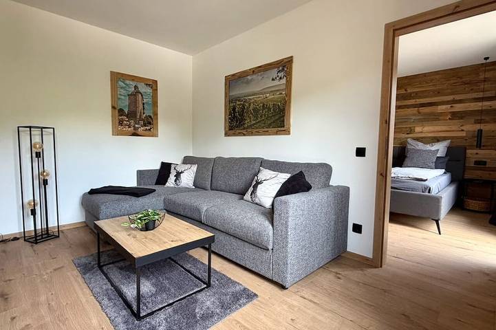 Ferienwohnung für 4 Personen, mit Balkon und Garten