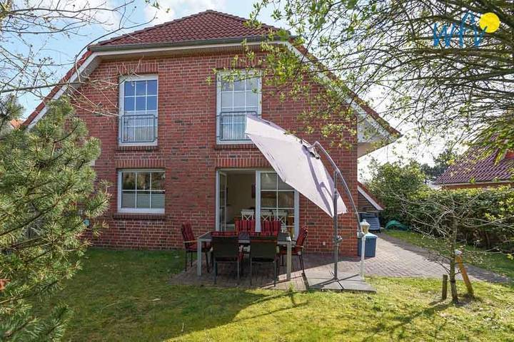 Ferienhaus für 8 Personen, mit Terrasse und Garten auf Borkum
