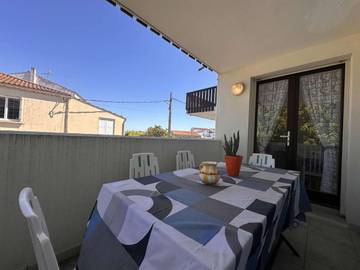 Gîte pour 4 personnes, avec terrasse dans Port de Boyardville