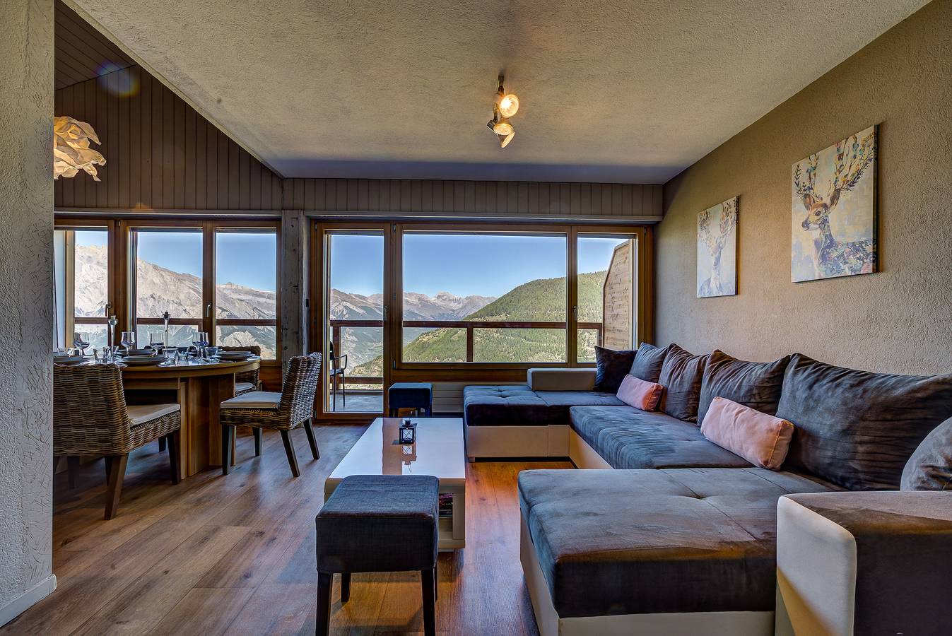 Apartamento entero, Apartamento Penthouse Richemont in La Tzoumaz, Riddes