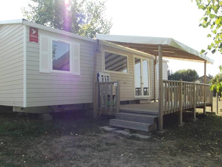 Mobil home pour 6 personnes, avec bassin pour enfant à Le Grand-Serre - 3