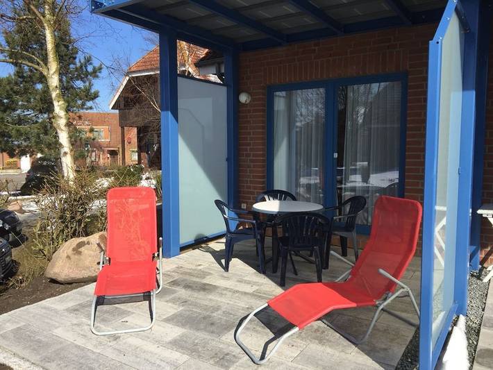 Ferienhaus für 4 Personen, mit Terrasse